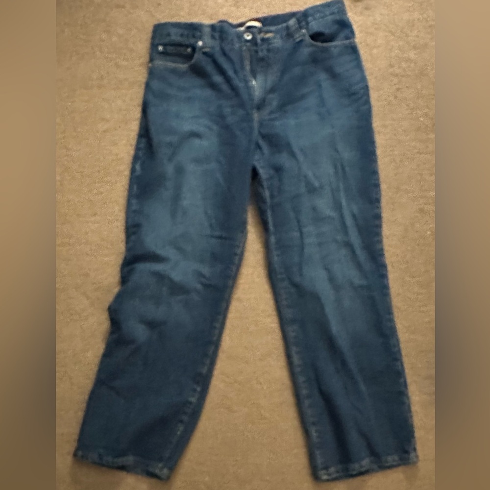 L.L. Bean Dark Blue Straight Leg Jeans